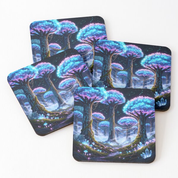 Item preview, Cybernetic Forest designed and sold by Salmon Morejo Designs.