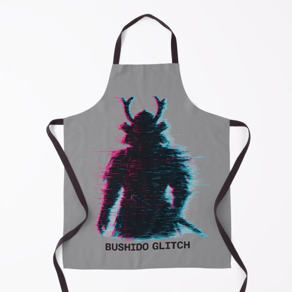 Item preview, Samurai Glitch Vaporwave Poster designed and sold by MysticArtisan.