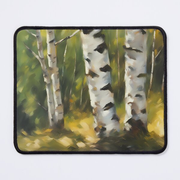 Item preview, Birch Tree Painting designed and sold by CalmnessbyChoice.