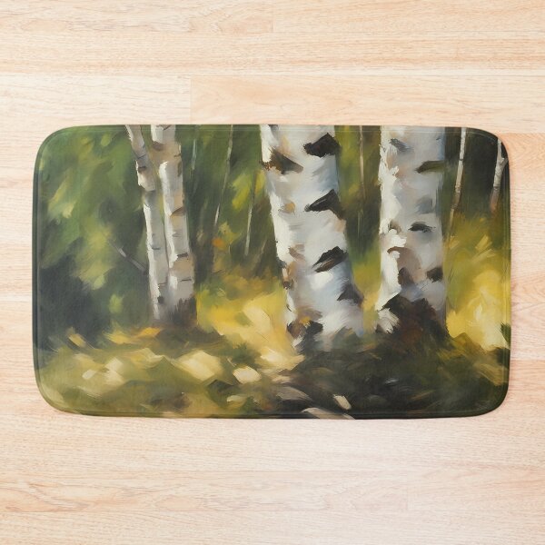 Item preview, Birch Tree Painting designed and sold by CalmnessbyChoice.