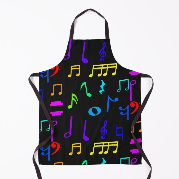 Item preview, Rainbow Music Notes designed and sold by Leapingdoe.