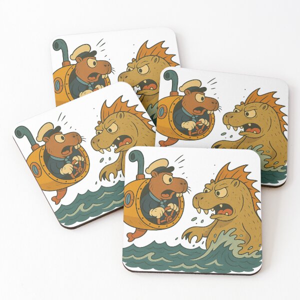 Item preview, Submarine Capybara designed and sold by Capybarastore_77.