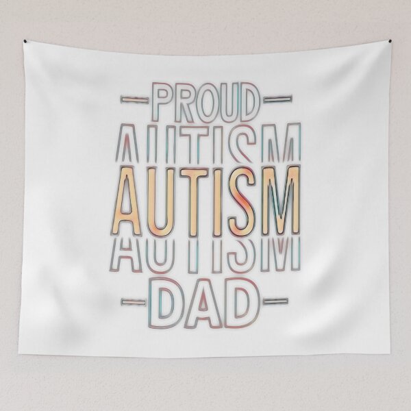 Item preview, Proud Autism Dad Autism Awareness designed and sold by creativerooney.