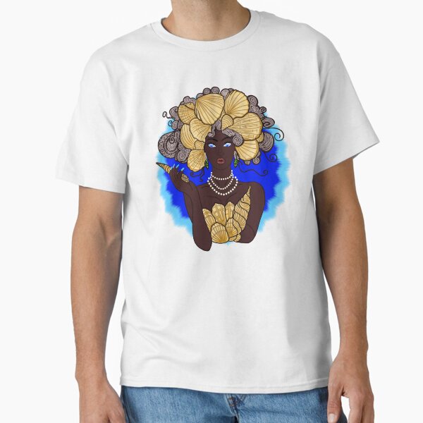 Item preview, Queen of the Sea Afro-Brazilian Orishas Art designed and sold by Nathandrde.