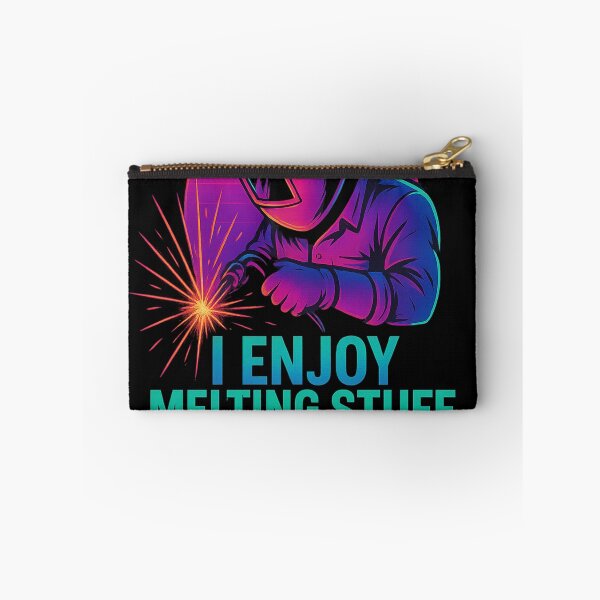 Item preview, I Enjoy Melting Stuff – Neon Welding Retro Shirt designed and sold by sjm98126.