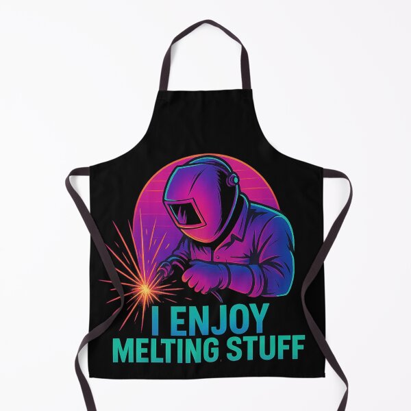 Item preview, I Enjoy Melting Stuff – Neon Welding Retro Shirt designed and sold by sjm98126.