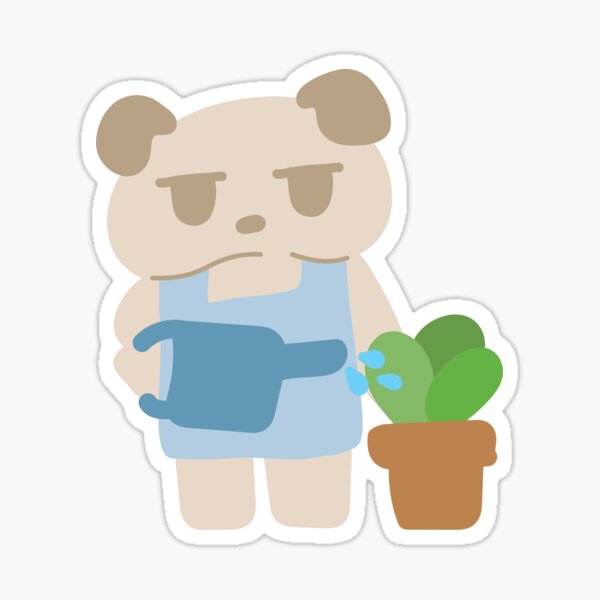 Item preview, Puppy Watering a Plant designed and sold by viri-dotory.