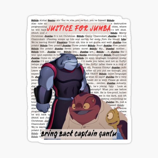 Item preview, Justice for Jumba designed and sold by Designs by Emmy.