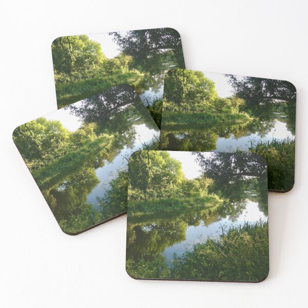 Item preview, Nene River - Wadenhoe at dusk designed and sold by Kate Anderson Art.