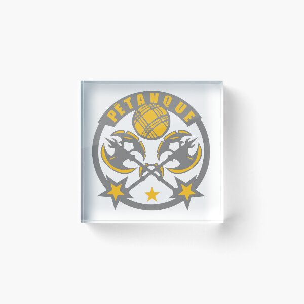 Item preview, petanque war axe club logo ball designed and sold by Achille3777.