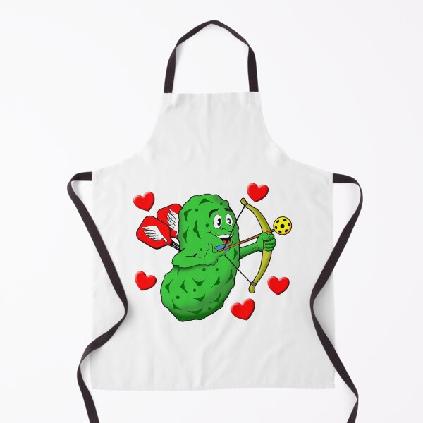 Item preview, Valentine Pickleball Cupid. Humorous Cartoon Character. designed and sold by Uncle Steve The Cartoonguy's Pickleball Madness..