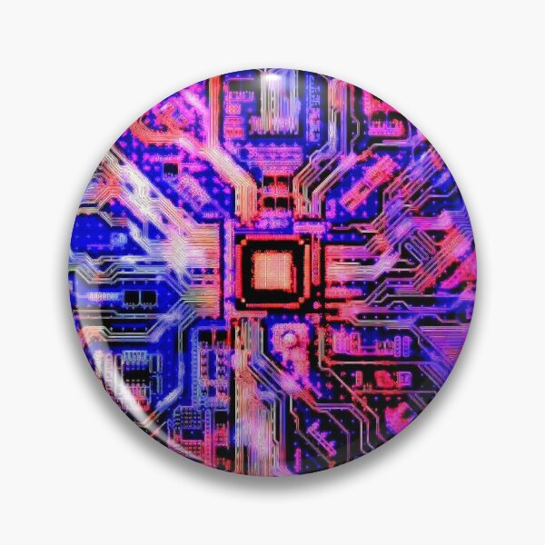 Item preview, Neon Circuit Matrix – Futuristic Tech Art designed and sold by unikkk.