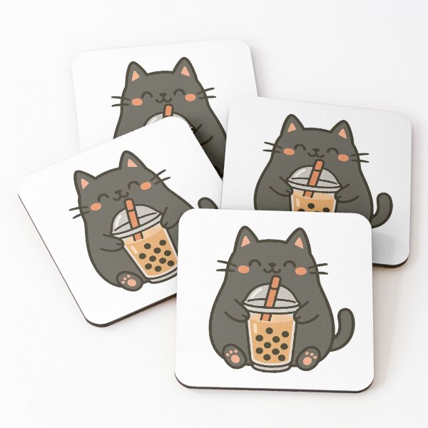 Item preview, Boba Cat Bliss designed and sold by FBA.