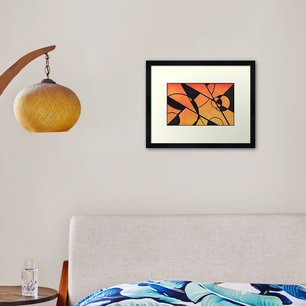 Item preview, Framed Art Print designed and sold by WatercolourJAMs.