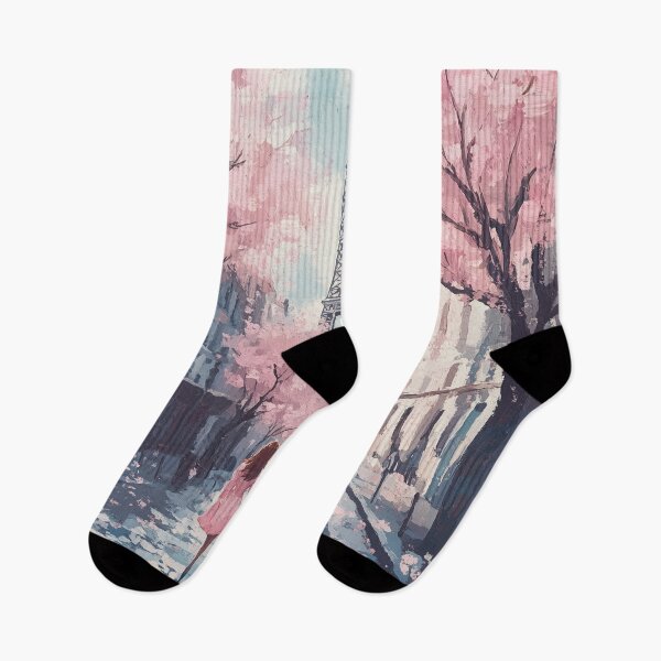 Item preview, Couple Walking In Paris in Spring designed and sold by Rtymer.