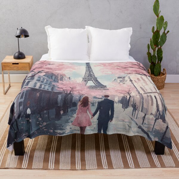 Item preview, Couple Walking In Paris in Spring designed and sold by Rtymer.