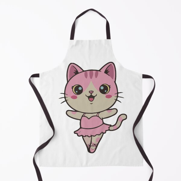 Item preview, Luna Cute Ballerina Cat designed and sold by ContextoMagico.