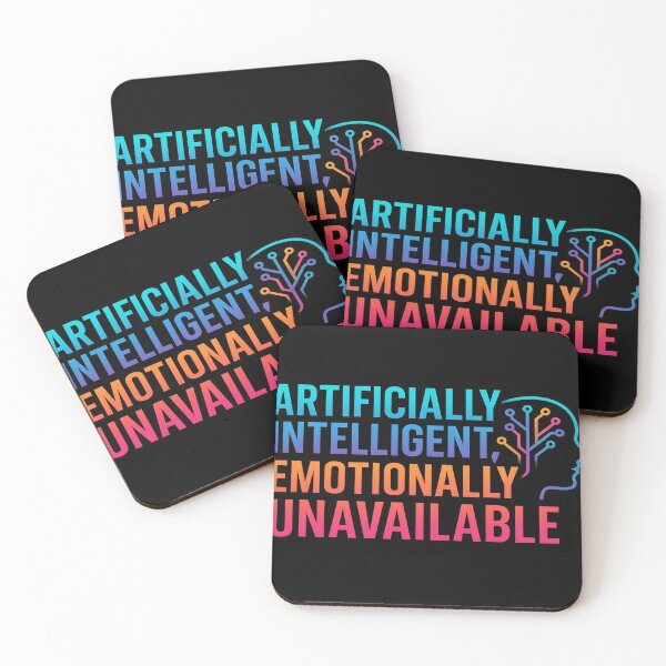 Item preview, > Smart but Not Sentimental – Tech Humor for Introverts & Coders designed and sold by Prompted Vibes .