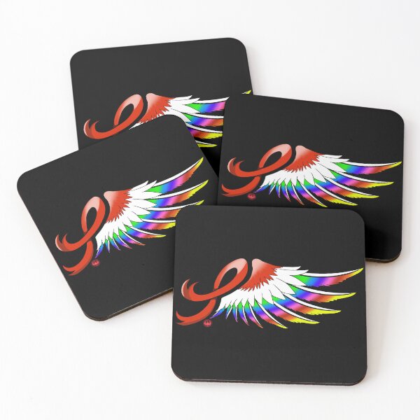 Item preview, Canada Pride Month Ribbon and Wings LGBTQ+ designed and sold by Gothickangel Studios.
