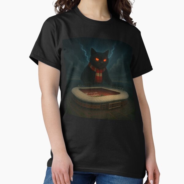 Item preview, Giant Black Cat – Sunderland Stadium of Light Fantasy Scene designed and sold by Final Whistle Art.