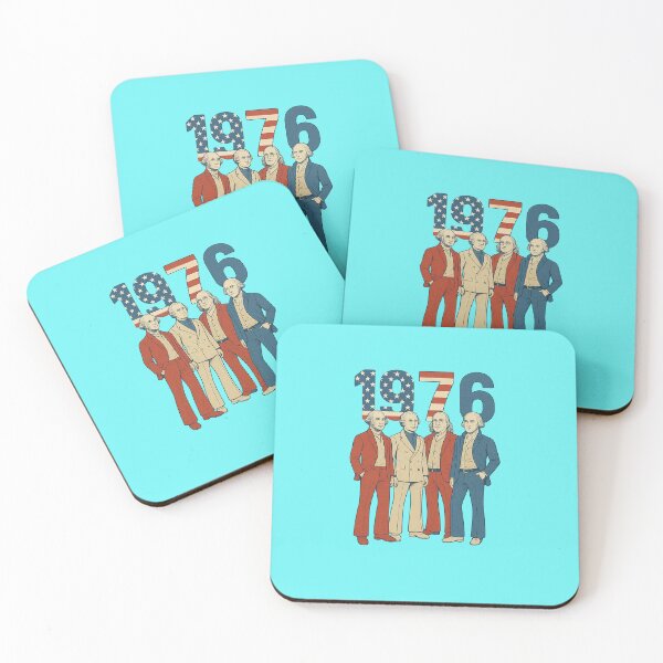 Item preview, Founding Fathers in 1976 – Retro Patriotic Style designed and sold by Channel 86.