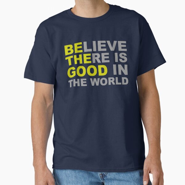 Item preview, Inspirational Gifts - Be The Good Believe There is Good in the World Positive Motivational Gift Ideas - Be The Change You Wish to See - Affirmation Message Quotes designed and sold by merkraht.