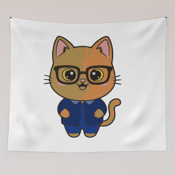 Item preview, Milo Cute Cat designed and sold by ContextoMagico.