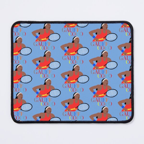 Item preview, Coco Gauff illustration designed and sold by ZooStateofMind.