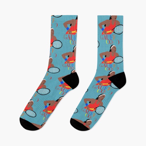 Item preview, Coco Gauff illustration designed and sold by ZooStateofMind.