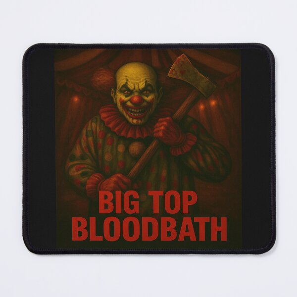 Item preview, Big Top Bloodbath/Dark Circus Horror Clown Art designed and sold by Dark Witchery.