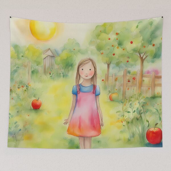 Item preview, Gardening in Apple Orchard designed and sold by CalmnessbyChoice.