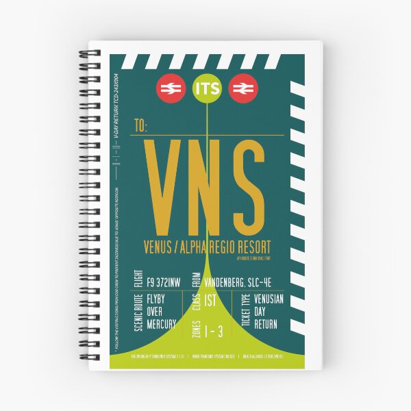 Item preview, Venus Boarding Pass (Interplanetary Space Travel Ticket Collection) designed and sold by BGALAXY.