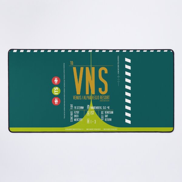 Artikelvorschau, Venus Boarding Pass (Interplanetary Space Travel Ticket Collection) entworfen und verkauft von BGALAXY.