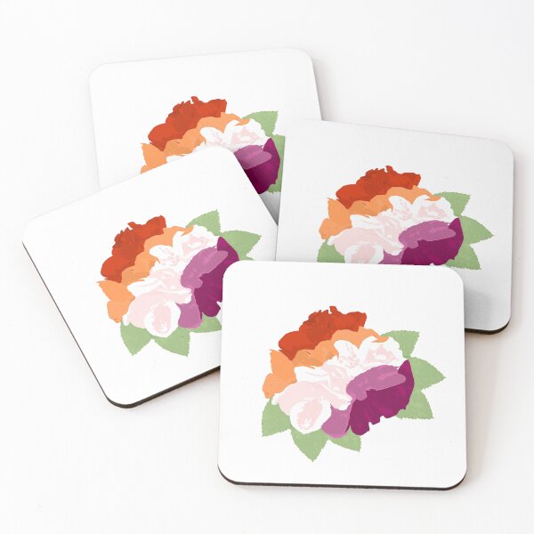 Item preview, Lesbian Pride Flower designed and sold by blueberry-dino.