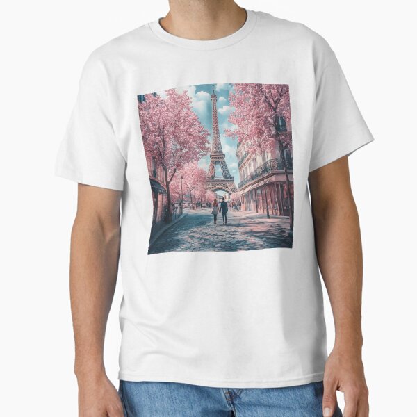 Item preview, Couple Walking In Paris in Spring designed and sold by Rtymer.