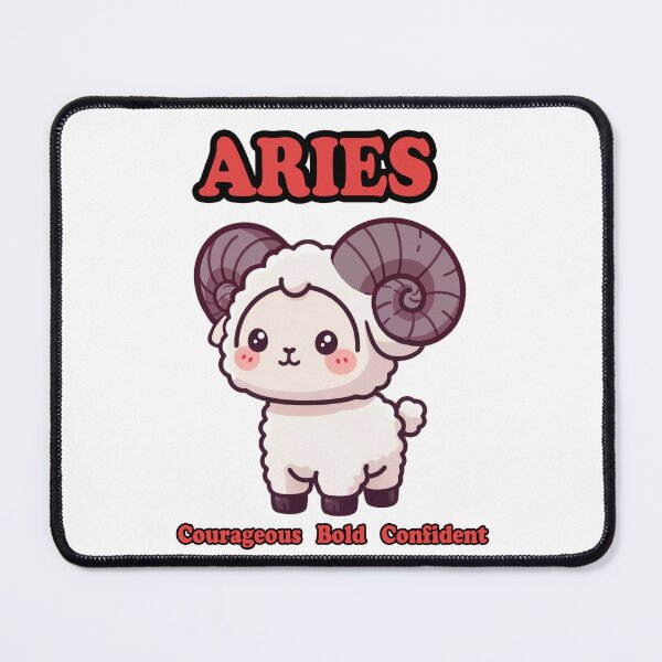 Item preview, Aries Cute Zodiac Astrology Signs designed and sold by Professional Monster Ami.