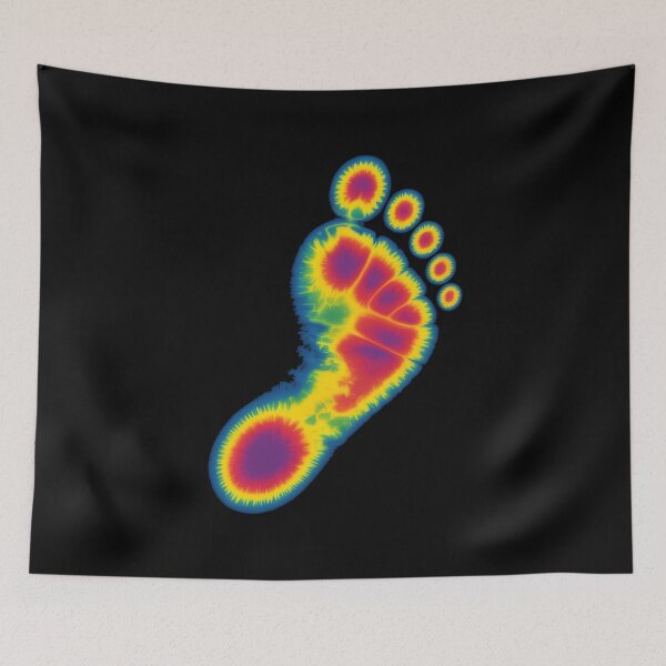 Item preview, Fascinating Thermal Image Footprint designed and sold by MooonTees.