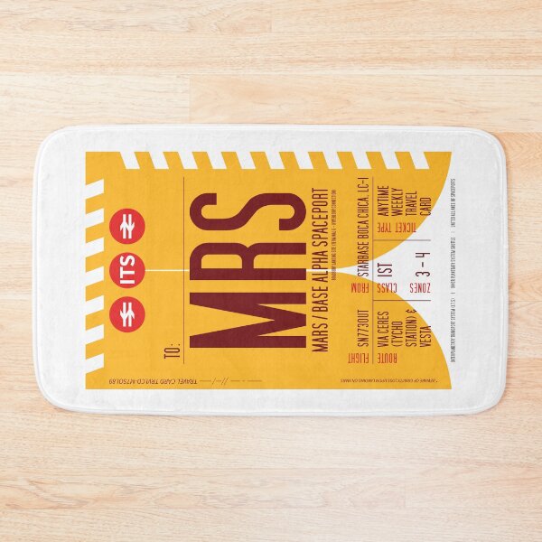 Item preview, Mars Boarding Pass (Interplanetary Space Travel Ticket Collection) designed and sold by BGALAXY.