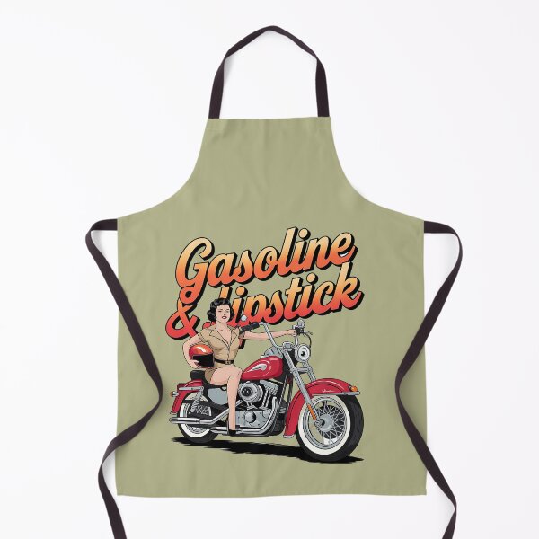 Item preview, Gasoline & lipstick - Filling station - Petroliana - cafe racer styling - highway to hell - Chop shop - Born to race designed and sold by JansenGS.
