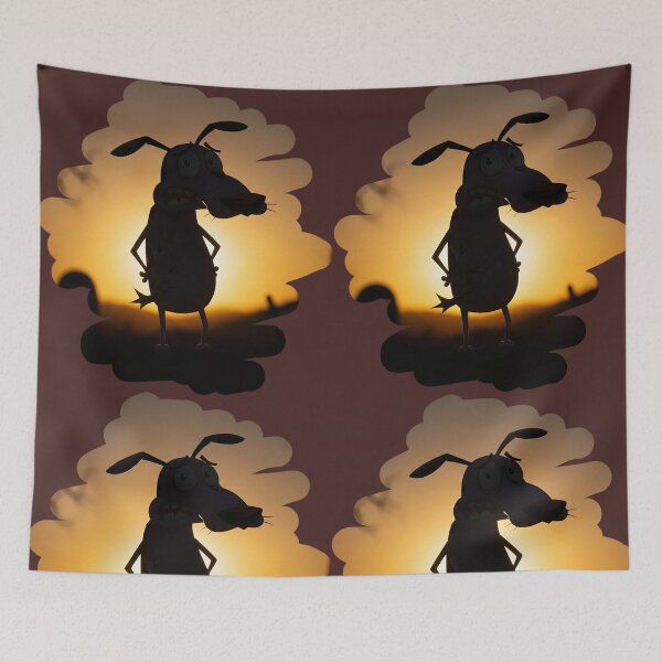 Item preview, Courage the sillouetted dog designed and sold by Unique D-zine.