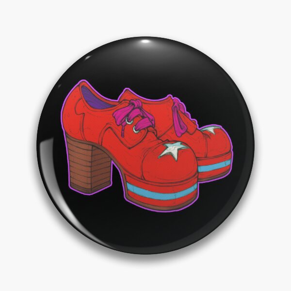 Item preview, Platform Shoes - 1972 (RED) designed and sold by creepyseb.