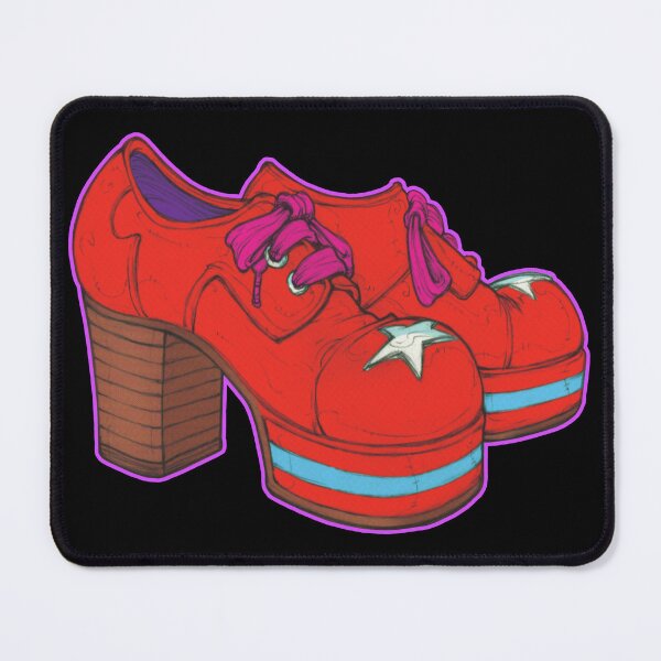 Item preview, Platform Shoes - 1972 (RED) designed and sold by creepyseb.