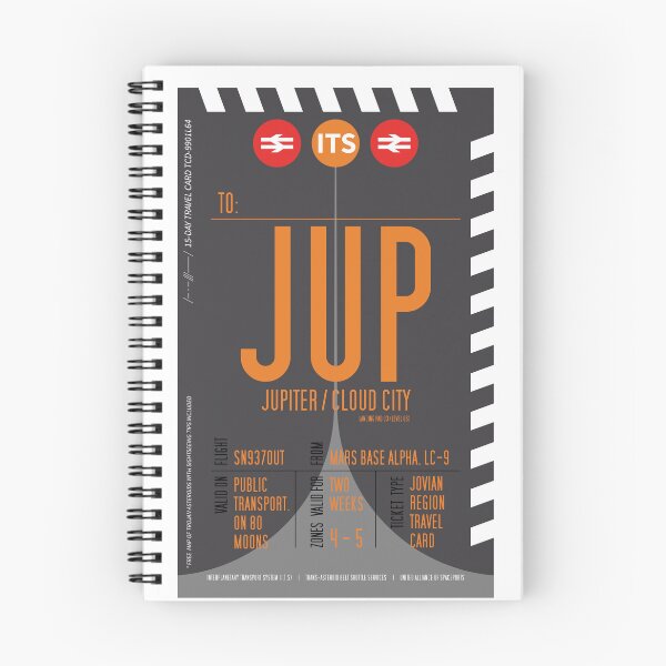 Item preview, Jupiter Boarding Pass (Interplanetary Space Travel Ticket Collection) designed and sold by BGALAXY.