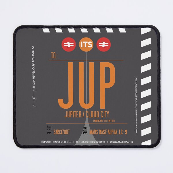 Item preview, Jupiter Boarding Pass (Interplanetary Space Travel Ticket Collection) designed and sold by BGALAXY.