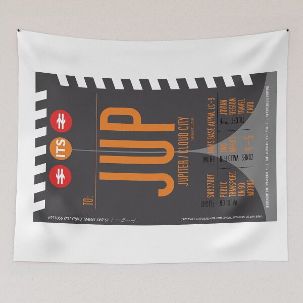 Item preview, Jupiter Boarding Pass (Interplanetary Space Travel Ticket Collection) designed and sold by BGALAXY.