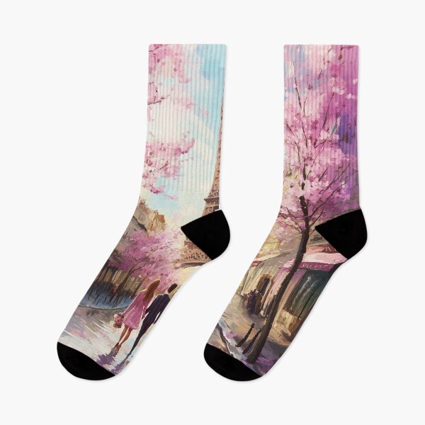 Item preview, Couple Walking In Paris in Spring designed and sold by Rtymer.