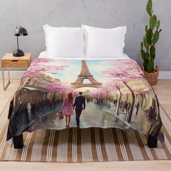 Item preview, Couple Walking In Paris in Spring designed and sold by Rtymer.