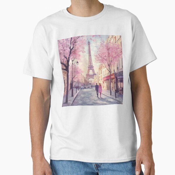 Item preview, Couple Walking In Paris in Spring designed and sold by Rtymer.