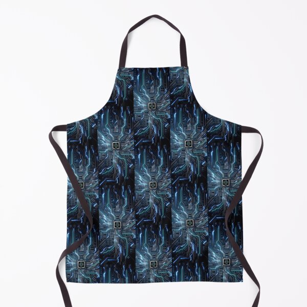 Item preview, Neon Circuit Matrix – Futuristic Tech Art designed and sold by unikkk.
