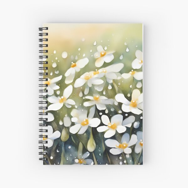 Item preview, White Flower Meadow designed and sold by BookCovered.